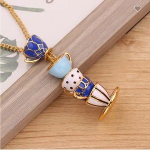 Alice in Wonderland Tea Party Necklace Pendant